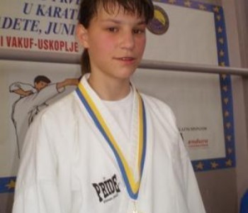 DelfinaTadić "zlatna" na karate turniru " AUSTRIAN JUNIOR OPEN 2014"