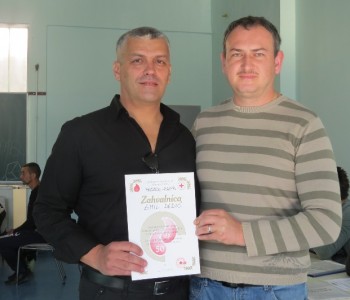 Emil Dedić krv je darovao 50 puta:  Krv darujem s velikim zadovoljstvom