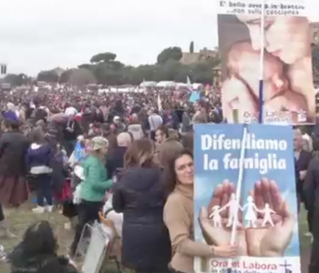 Rim: Veliki prosvjed protiv legalizacije istospolnih zajednica