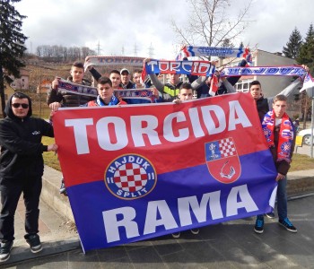 Ramska Torcida slavi 105. rođendan Hajduka