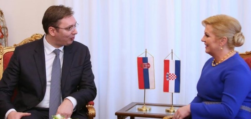 Ipak se sastali vrlo kratko Kolinda i Vučić