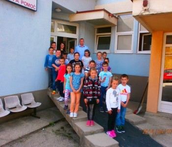 Svjetski dan zdravlja- Učenici Područne škole Ustirama posjetili Dom zdravlja u Prozoru