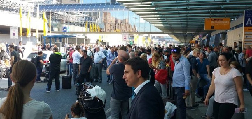 Evakuiran terminal frankfurtske zračne luke