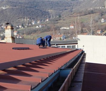 Započela rekonstrukcija krova Sportske dvorane u Prozoru