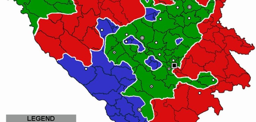 Evo kako bi izgledala nacionalna struktura većinski hrvatskog i bošnjačkog entiteta