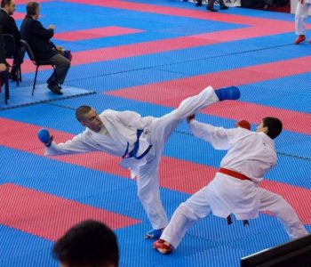 Ivan Križanac nastupa na Balkanskom prvenstvu u karateu