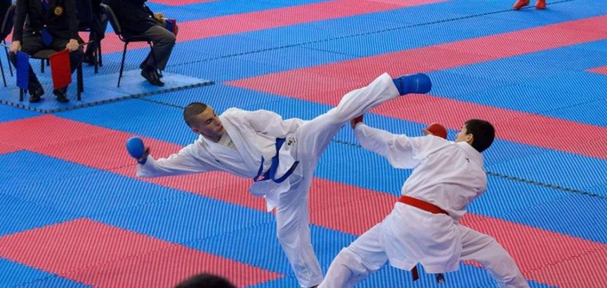 Ivan Križanac nastupa na Balkanskom prvenstvu u karateu
