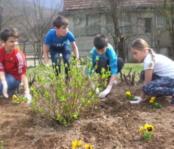 Foto: Učenici OŠ ¨Ivan Mažuranić¨ Gračac proveli akciju čišćenja okoliša u sklopu projekta Let’s Do It“