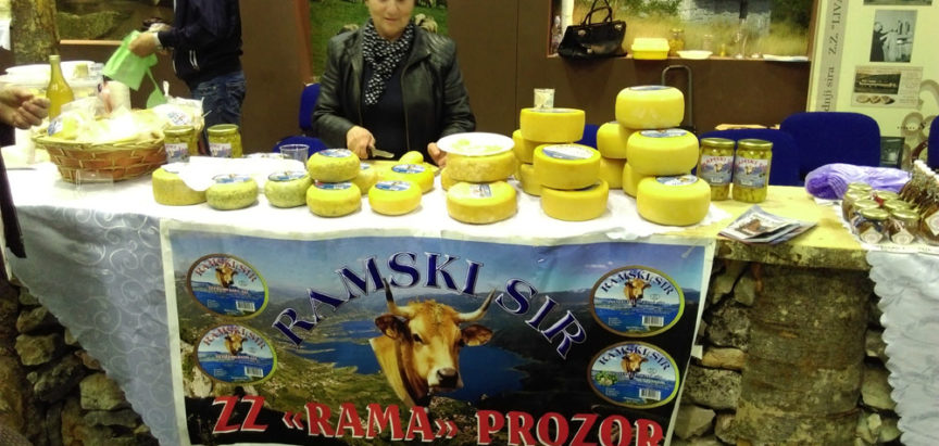 Ramski sir kao prepoznatljiv domaći brand na međunarodnom sajmu u Mostaru