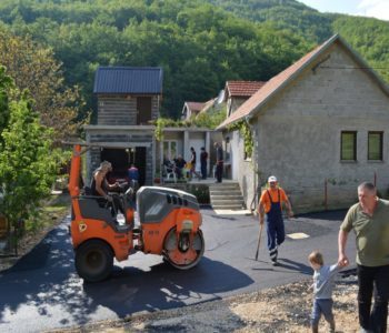 Foto: Općina Prozor-Rama nastavlja infrastrukturne radove