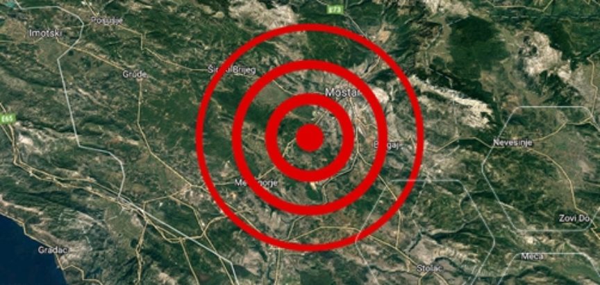 Serija potresa pogodila Hercegovinu