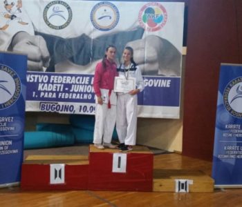 Josip Tadić kadetski prvak FBiH u karateu