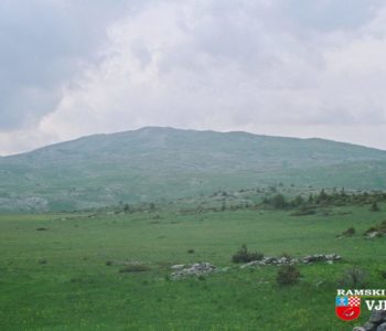 Naselja u visokim poljima između Raduše, Ljubuše i Vran planine