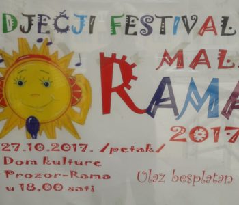 NAJAVA: Dječji festival “MALA RAMA 2017.”
