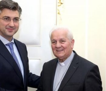 Premijer Plenković s biskupom Komaricom o položaju Hrvata u BiH