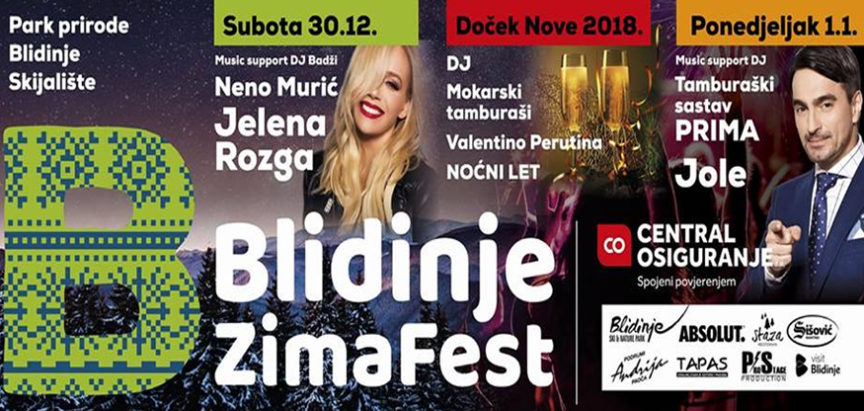 Novogodišnji spektakl: Jelena Rozga i Jole na ‘Blidinje Zima Festu’