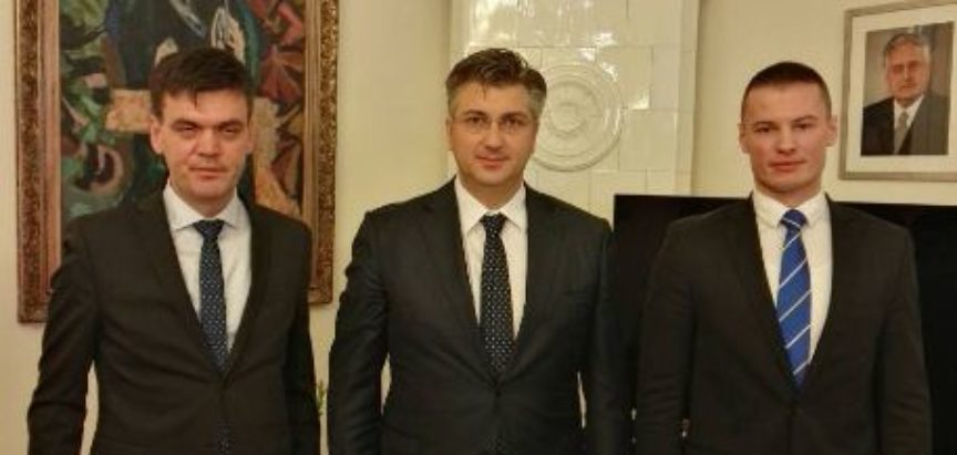 Predsjednik Cvitanović susreo se s premijerom Vlade RH Plenkovićem