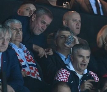 SVI SU NAVIJALI ZA HRVATSKU Čović sa suprugom na utakmici Hrvatska-Srbija