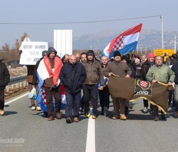 Branitelji blokirali prometnice u Federaciji BiH