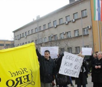Vlada HNŽ-a na cesti ostavila radnike Hotela „Ero“