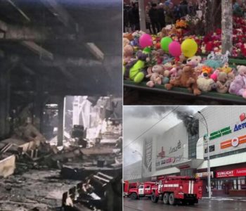Tragični požar u ruskom trgovačkom centru