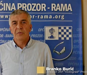 Branko Burić, direktor JKP Vodograd: Kad budem član Skupštine HNŽ-a, odmah ću pokrenuti pitanja rasterećenja poduzetnika, samim time povećanje plaća radnika