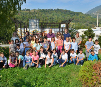 Foto: Učenici 4. i 5. razreda OŠ fra Jeronima Vladića Ripci posjetili Srednju školu Prozor