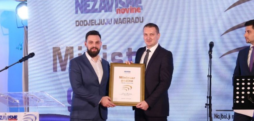 Nezavisne novine iz Banja Luke Josipa Grubešu izabrale kao najboljeg ministra