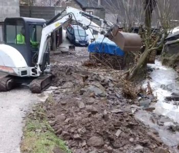 Foto/video: U naselju Lovnica u MZ Gračac izvršena sanacija nakon poplave