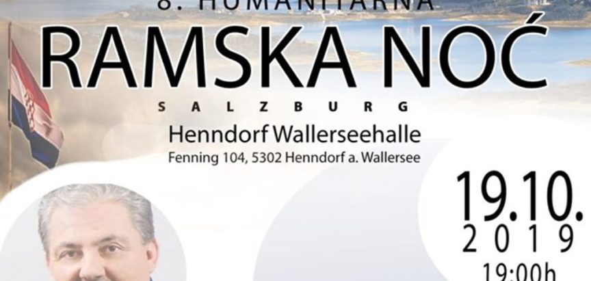 Najava: 8. humanitarna “Ramska noć” u Salzburgu 19.10.2019.
