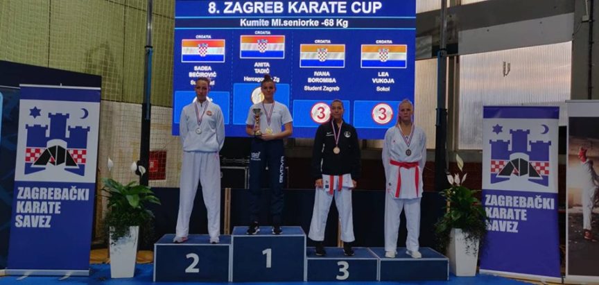 Karate : Anita Tadić zlatna na Zagreb karate kupu
