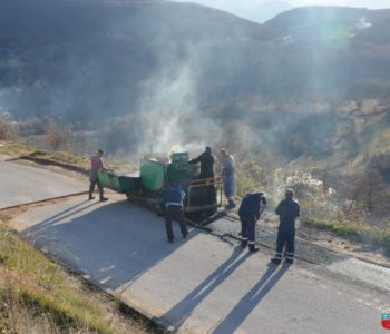Foto/video: Sanacija ceste kroz Lapsunj i Šlimac kojom je izgrađen vodovod