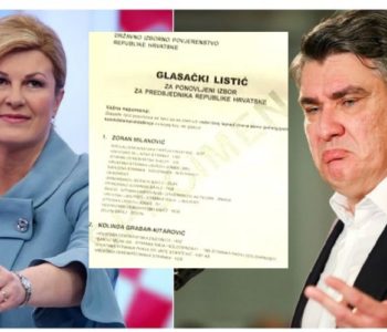 DOKLE VIŠE Kolinda Grabar Kitarović pozvala Hrvate da glasuju za Milanovića
