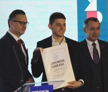 Marin Vukoja iz Rame dobitnik je Rektorove nagrade Sveučilišta u Mostaru
