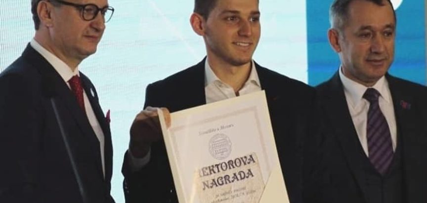 Marin Vukoja iz Rame dobitnik je Rektorove nagrade Sveučilišta u Mostaru