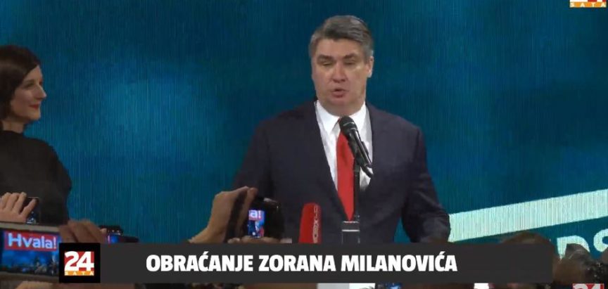 Zoran Milanović je novi predsjednik Republike Hrvatske