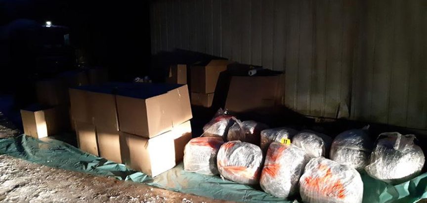 Benzinska postaja Sičaja na Makljenu: 400 kg opojne droge skunk