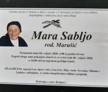 Mara Sabljo