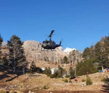 Povrijeđeni planinar helikopterom prebačen u Klinički centar u Sarajevu