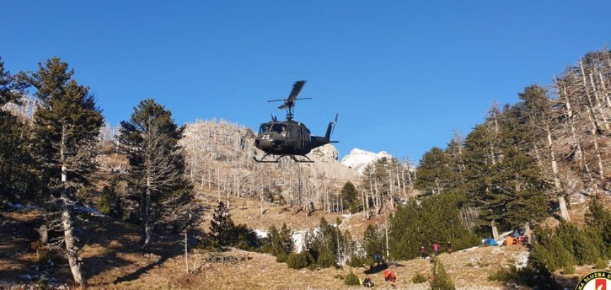 Povrijeđeni planinar helikopterom prebačen u Klinički centar u Sarajevu