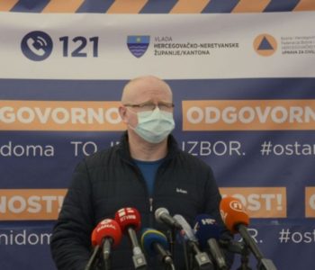 Konferencija za novinare Vlade i Stožera HNŽ-a: Pacijent je preminuo od srčanog zastoja, četiri osobe na respiratoru u kritičnom stanju