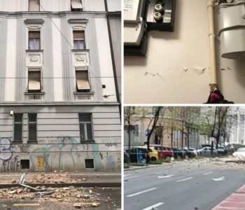 Snažan potres pogodio Zagreb