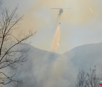 Foto/video: Borba s požarima se nastavlja, a pomagao i helikopter