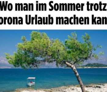 Nijemci razmišljaju o ljetovanju u Hrvatskoj jer se pozicionira kao “korona free”
