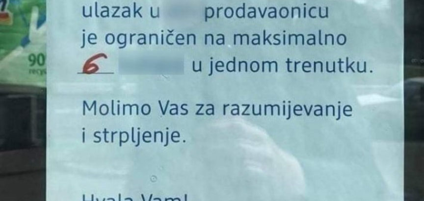Natpis na trgovini u Dalmaciji pravi je hit zbog urnebesnih grešaka