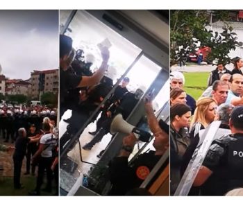 Kaos u Budvi, grad pod opsadom policije: Građani prosvjeduju zbog nasilnih uhićenja, lete i petarde, uzvikuju “Ustaše!, Ustaše!”