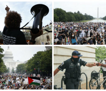 Održani dosad najveći prosvjedi protiv rasizma u Washingtonu i drugim američkim gradovima