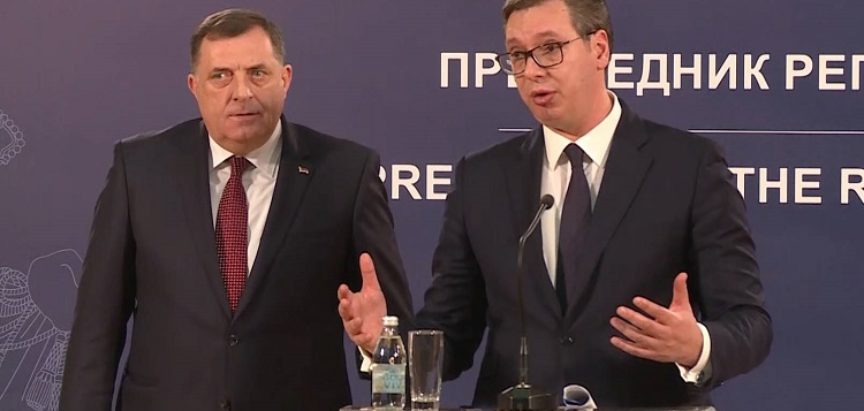 Dodik od Vučića traži lobiranje za odcjepljenje: RS bi trebala imati isti tretman kao Kosovo