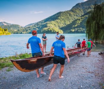 Foto/video: Veslači VK “Ustirama” marljivo vježbaju na Jablaničkom jezeru