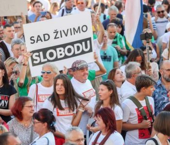 U Zagrebu održani prosvjedi protiv korona mjera